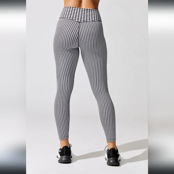 Nike One Dri-FIT Icon Clash Houndstooth Leggings S - Picture 2 of 7